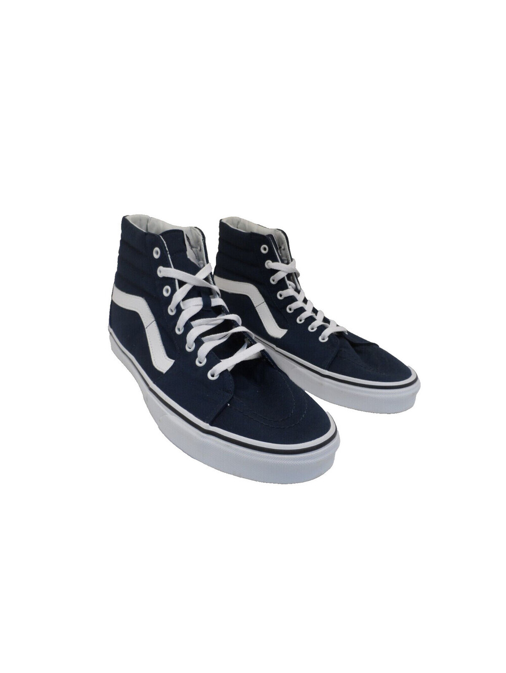 VANS Men's 721565 Sk8-Hi Core Classic Skateboard Shoe Navy/White Size 13M